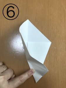 ディズニーキャラクター　オラフの折り紙6